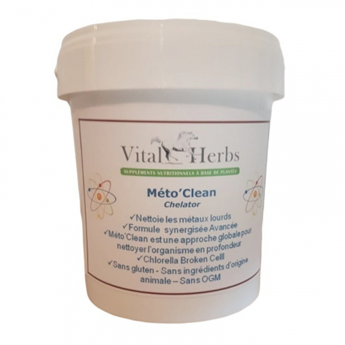 Meto Clean Détoxifiant Chlorella cheval Vital Herbs