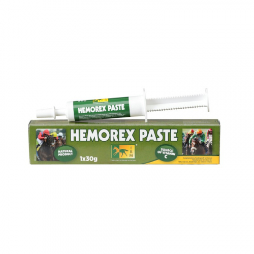 Hemorex Paste TRM Saignement Naseaux Cheval - seringue 30g