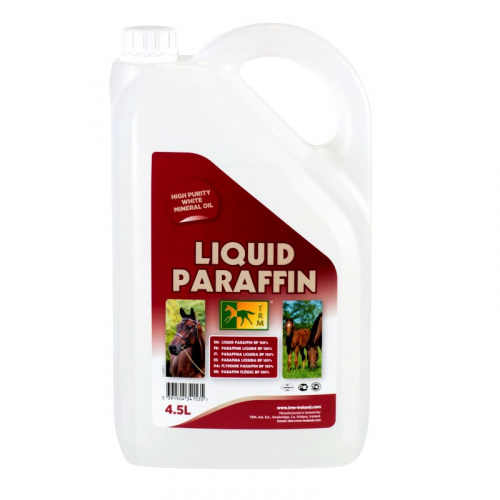 Huile de paraffine TRM transit et coliques cheval 4,5L