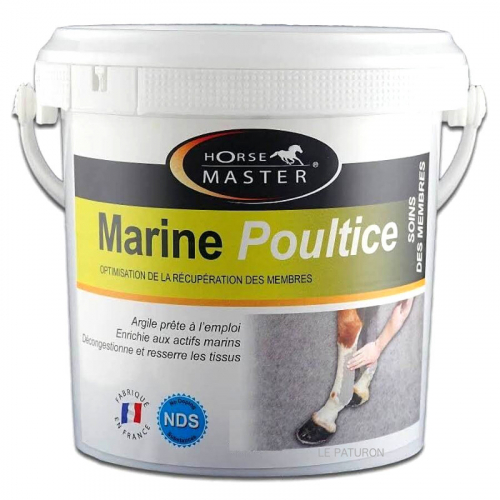 Poultice Argile marine cheval Horse Master 12kg