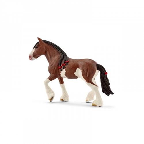 Schleich Chevaux jument Clydesdale