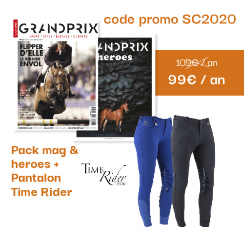 Pack mag & heroes + Pantalon Time Rider