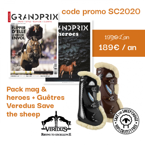 Pack mag & heroes + Guêtres Veredus Save the sheep