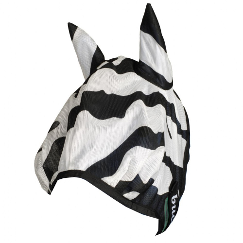 Masque anti-mouche et UV cheval Buzz-off Zebra - Bucas