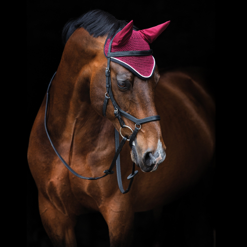 Bonnet anti-mouche cheval coton Rambo - Horseware