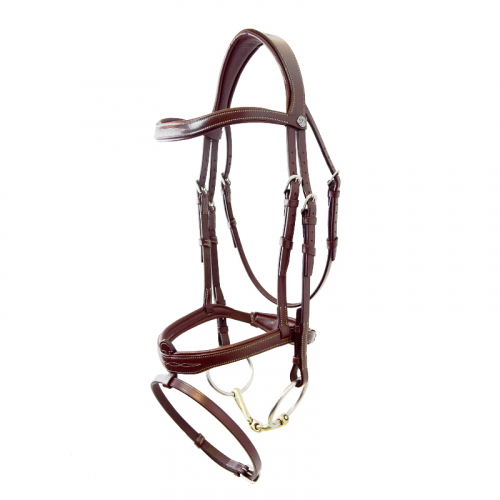 Bridon cheval muserolle combinée Signature - Antarès