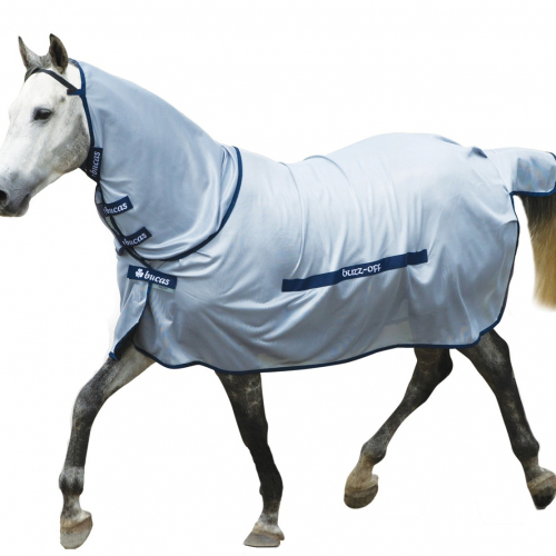 Chemise anti-mouche cheval avec couvre-cou Buzz-off Full neck  - Bucas