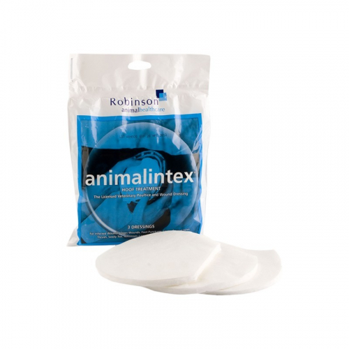 Compresses désinfectantes pied x 3 Animalintex Hoof Treatment