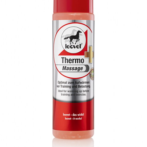 Gel cheval massage chauffant 500 ml Thermo-Massage - Leovet