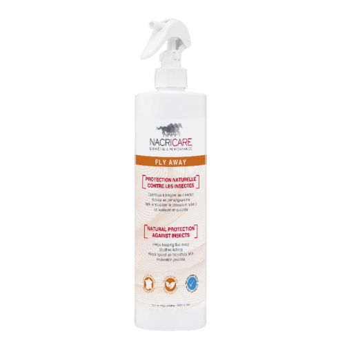 Fly away spray anti-mouche, anti-dermite et anti-uv cheval 500 ml - Nacricare