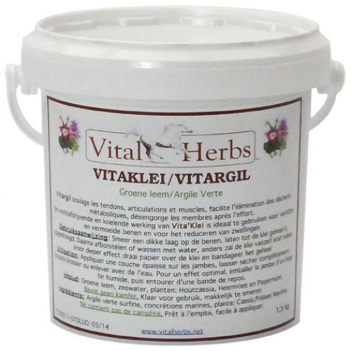 Argile verte tendons 1.5 kg Vitargil