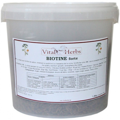 Biotine forte en granulés 1.8  kg - Vital Herbs