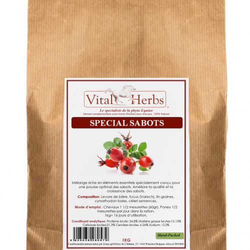 Spécial Sabots - Renforcement corne - Vital Herbs