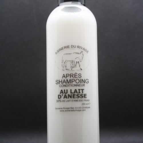 Conditionneur / Après-Shampoing au lait d’ânesse (30% de lait – 250 ml)