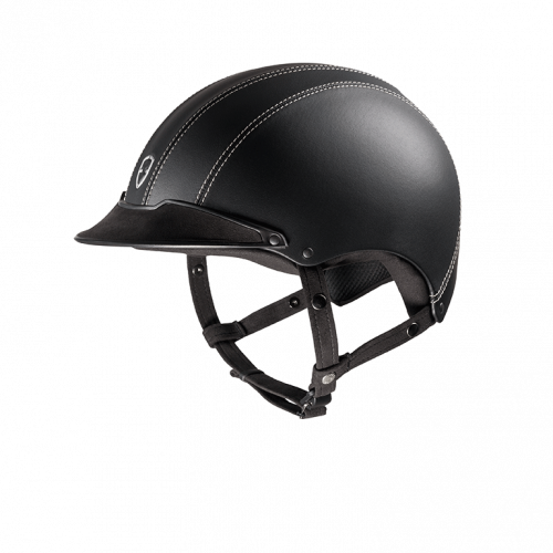 Casque équitation cuir lisse Epona - Egide