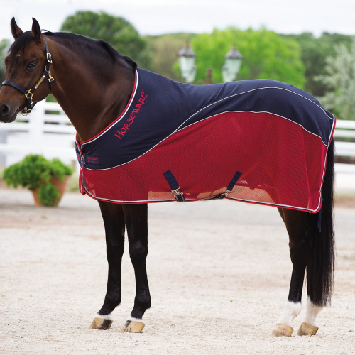 Chemise séchante cheval bi-matière Rambo Sport Cooler - Horseware