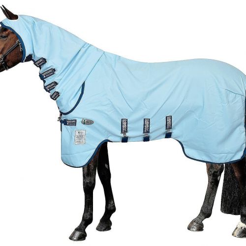 Chemise anti-mouche cheval avec couvre-cou imprégnée Vamoose Rambo Sweet Itch Hoody - Horseware