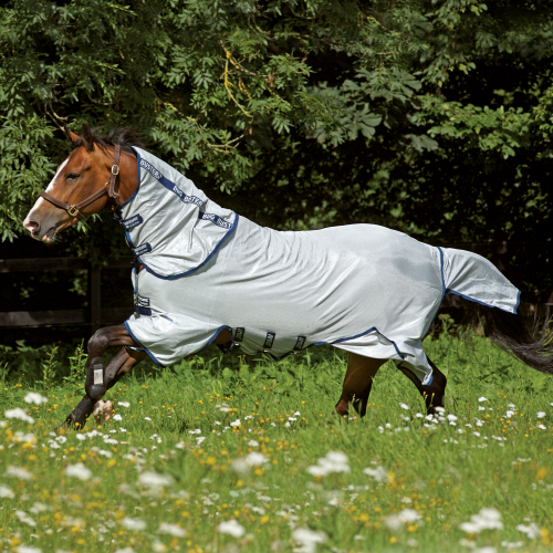 Chemise anti-mouche cheval avec couvre-cou imprégnée Vamoose Amigo Bug Buster - Horseware