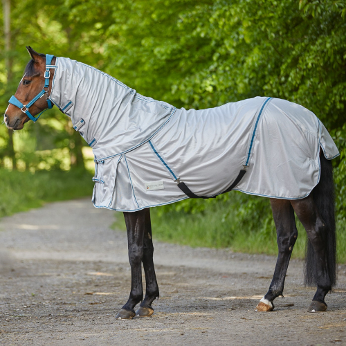 Chemise anti-mouche cheval couvre-cou amovible Protect - Waldhausen