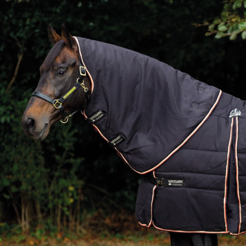 Couvre-cou écurie cheval 200 g Rambo Optimo Stable - Horseware