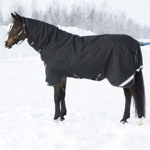 Couverture extérieur cheval 400 g avec cou Amigo Bravo 12 Plus Heavy - Horseware