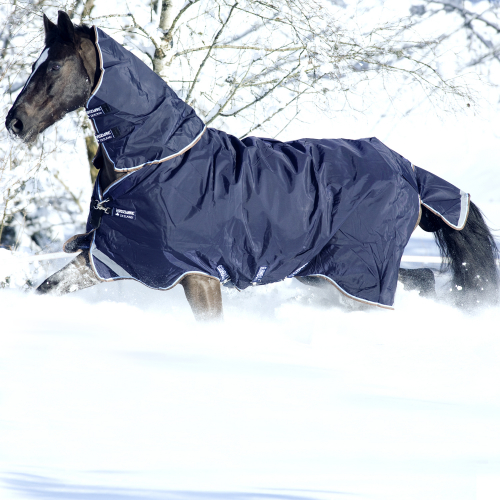 Couverture extérieur cheval 300 g avec cou Rambo Duo - Horseware