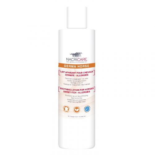 Lait apaisant pour la dermite estivale Derma Horse 250 ml - Nacricare