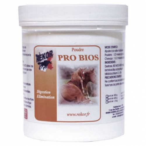 Solution flore intestinale cheval 300 g Pro Bios - Rekor