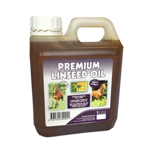 Huile de lin chevaux peau et digestion 1 L - Trm