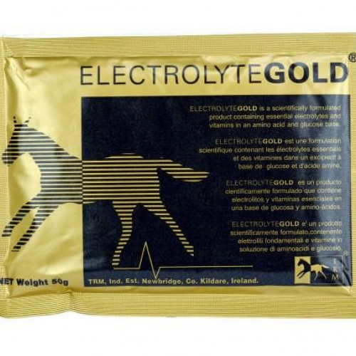 Électrolytes chevaux poudre 50 g Gold - Trm