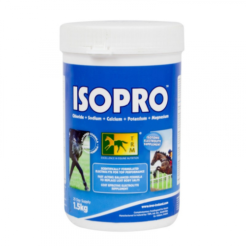 Électrolytes isotoniques chevaux 1,5 kg Isopro - Trm