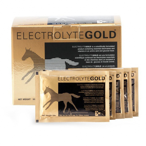 Électrolytes chevaux poudre 30 x 50 g Gold - Trm