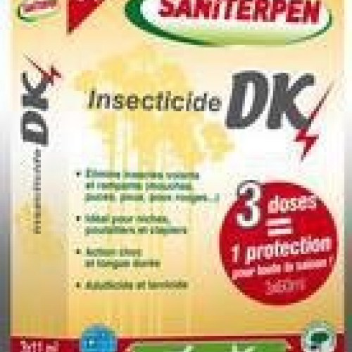 Insecticide à diluer 3x60 ml volants et rampants DK