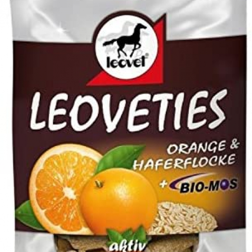 Friandises cheval Leoveties orange/avoine 1kg - Leovet