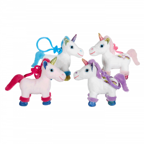 Pendentif peluche licorne avec clip - Waldhausen