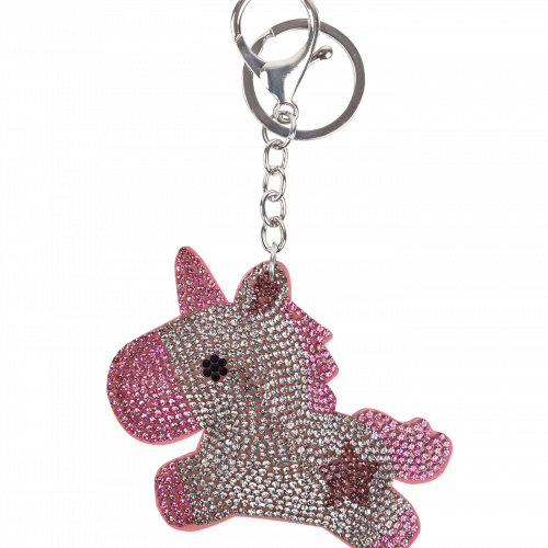 Porte clés/pendentif petite licorne strass - Waldhausen