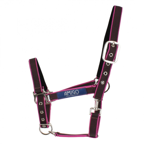 Licol cheval nylon matelassé Amigo - Horseware