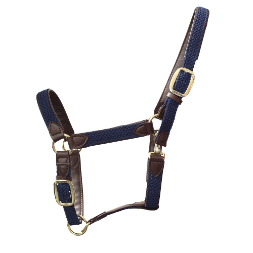 Licol cheval simili-cuir nylon tressé - Kentucky