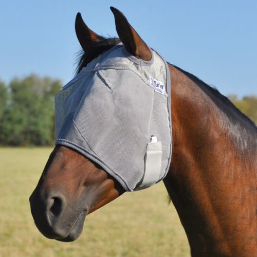 Masque anti-mouche cheval sans oreilles Crusader - Cashel