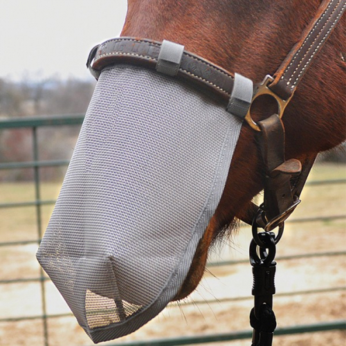 Protège-naseaux anti-mouche anti-UV cheval - Cashel