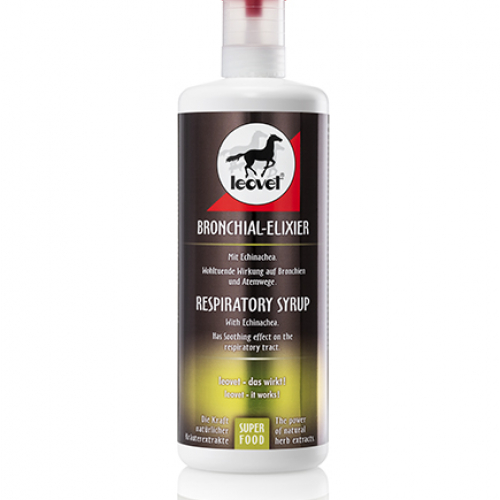 Complément respiratoire chevaux 1L Bronchial Elixir - Leovet