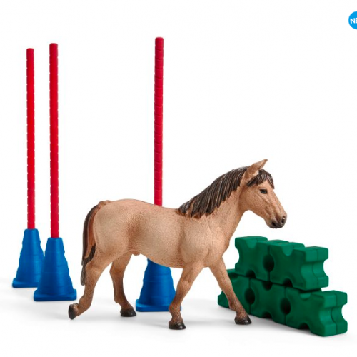 Kit de jeux Slalom pour Poney - Schleich