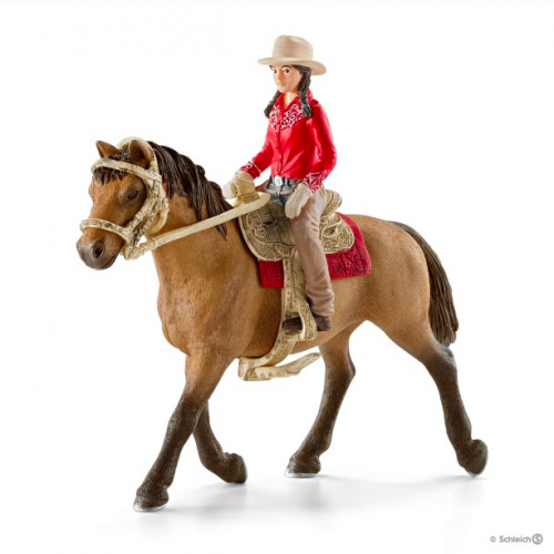 Figurine Cavalière Western - Schleich