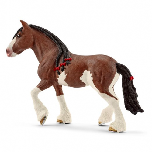 Figurine jument Clydesdale - Schleich