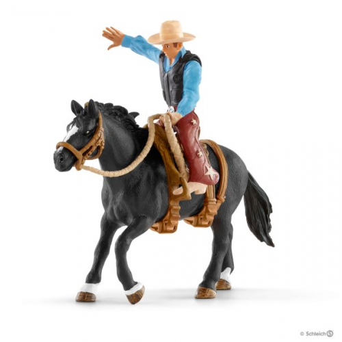 Figurine Cheval, Cavalier et Selle Western - Schleich