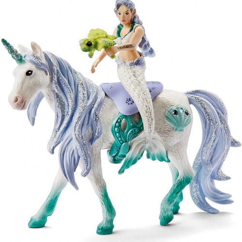 Figurine sirène sur licorne de mer - Schleich