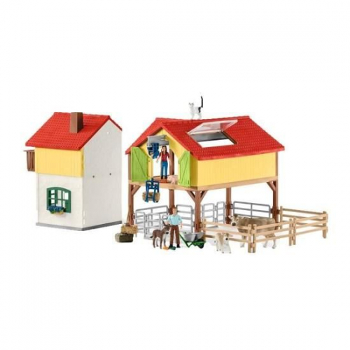 Ferme avec étable et animaux - Schleich