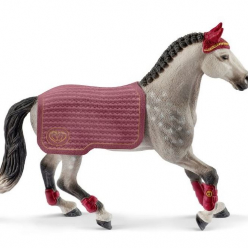 Figurine jument Trakehnen - concours équestre - Schleich