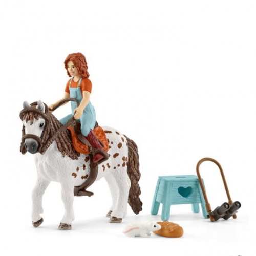 Figurine Mia et sa ponette Spotty - Schleich