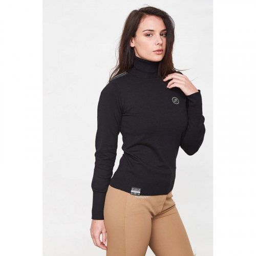 Pull équitation col roulé Harcour Anaelle Femme